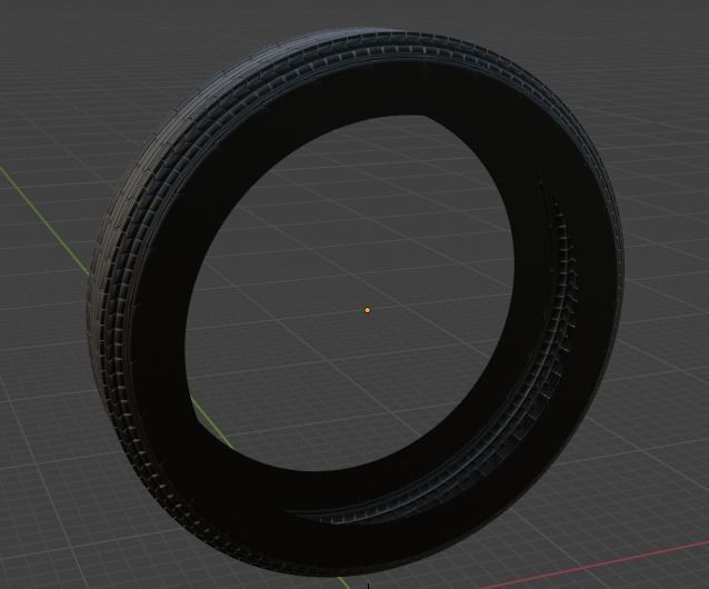 High-Quality Tire Model 3D model_4