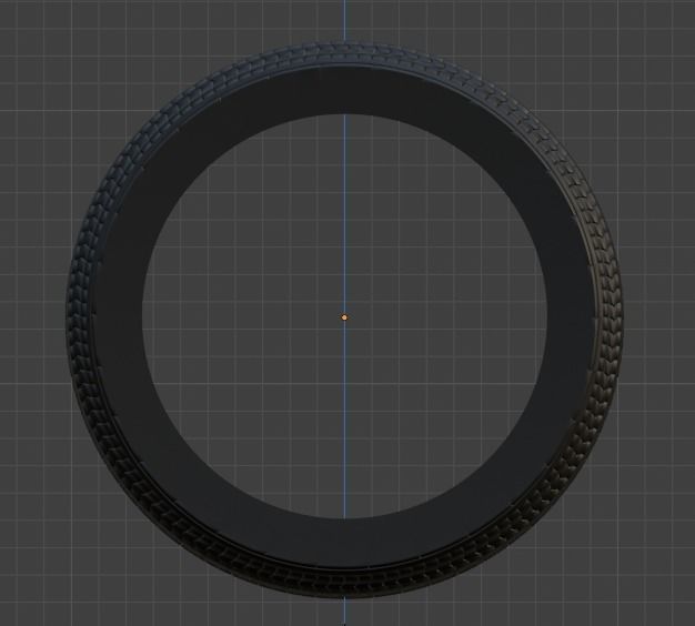 High-Quality Tire Model 3D model_1