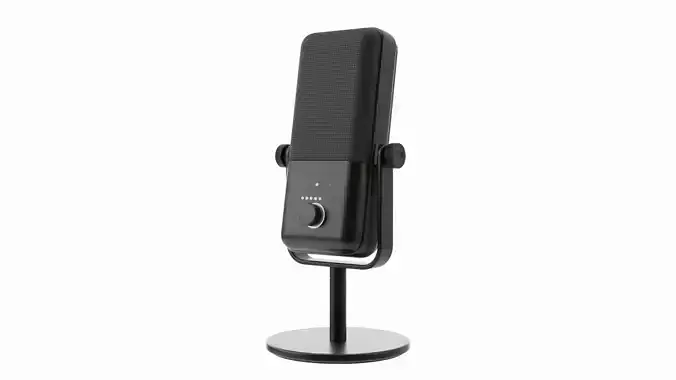 Microphone 3D model