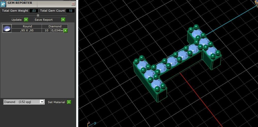 Letter I Model 5795 3D print model_7