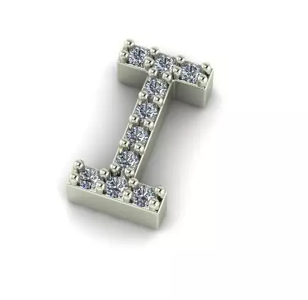 Letter I Model 5795 3D print model_0