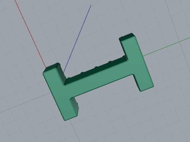 Letter I Model 5795 3D print model_4