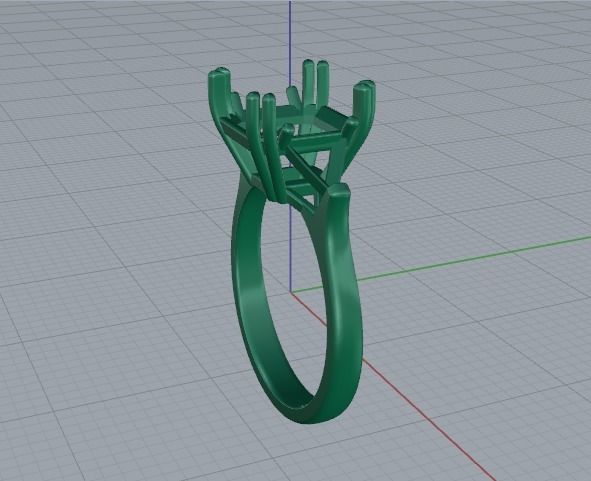 Ring graf Model 5787 3D print model_3