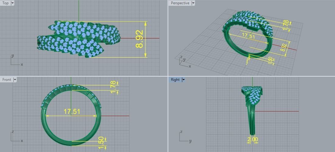 Ring Model 5779 3D print model_5