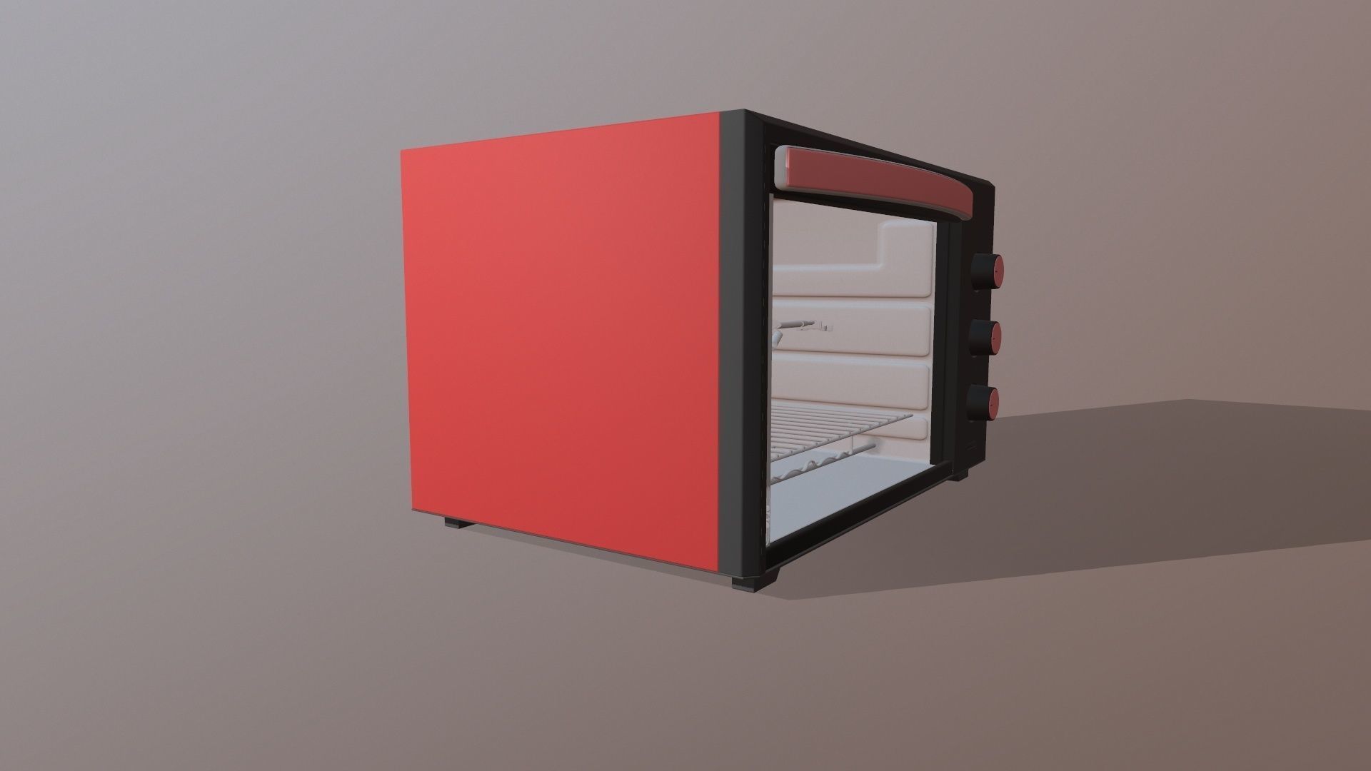 Microwave 3D model_5