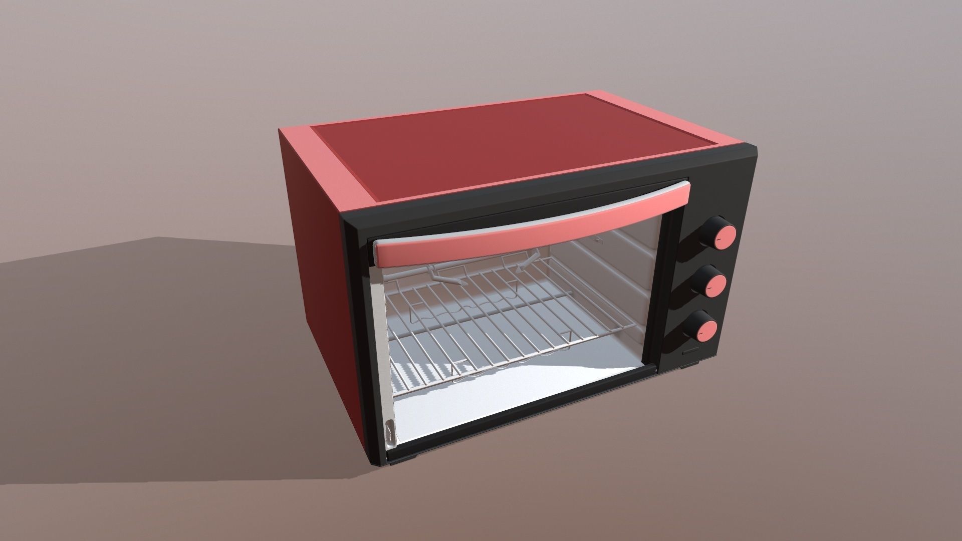 Microwave 3D model_4