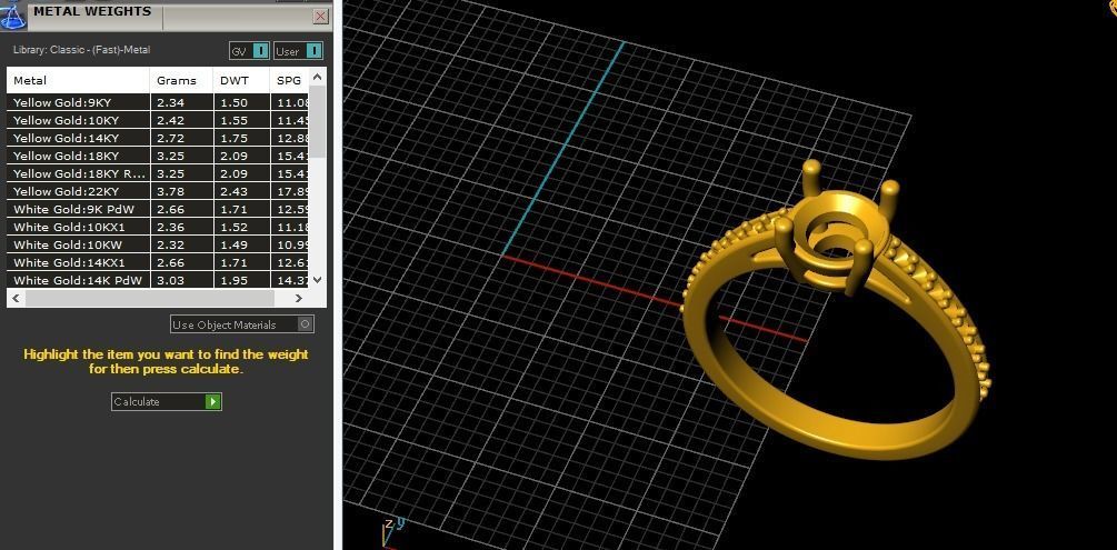 Solitaire Ring Model 5774 3D print model_7