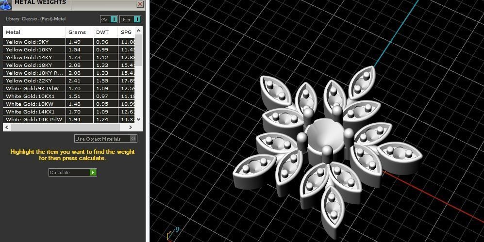 Snowflake earrings Model 5751 3D print model_6
