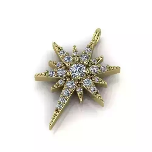 Star Pendant Model 5748