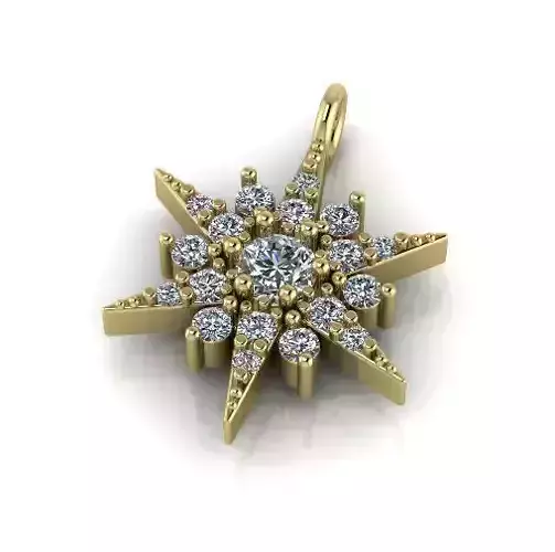 Star Pendant Model 5747