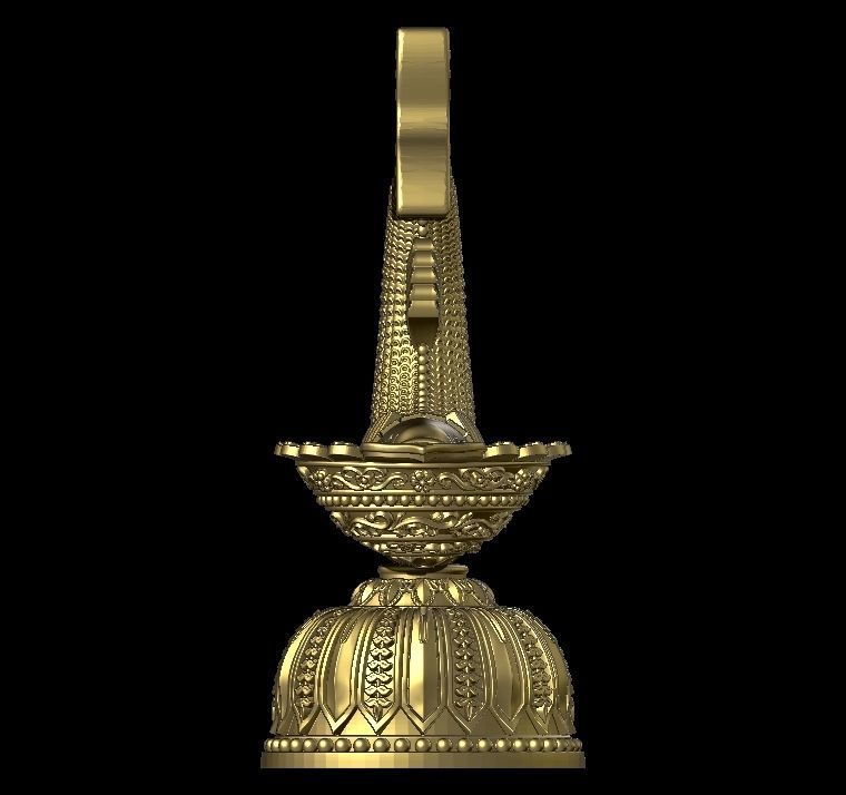 Fish diya  3D print model_1