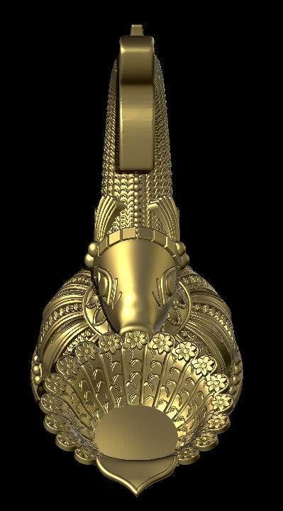 Fish diya  3D print model_4