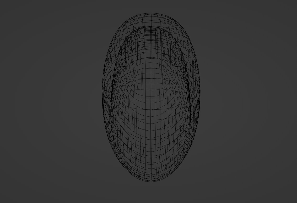 Heart Pillow with Fur Free 3D model_7