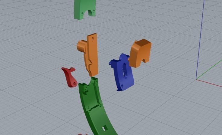 Bracelet size18 Model 5841 3D print model_3