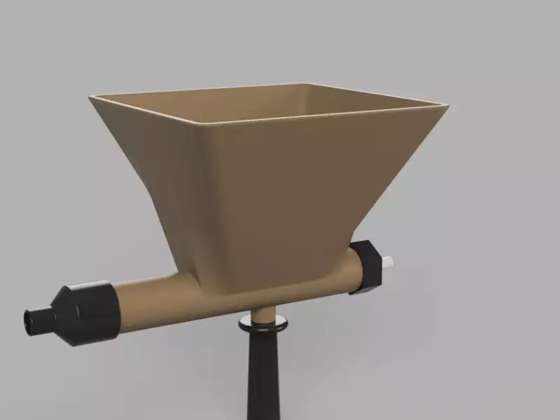 Cement Gun 3D print model