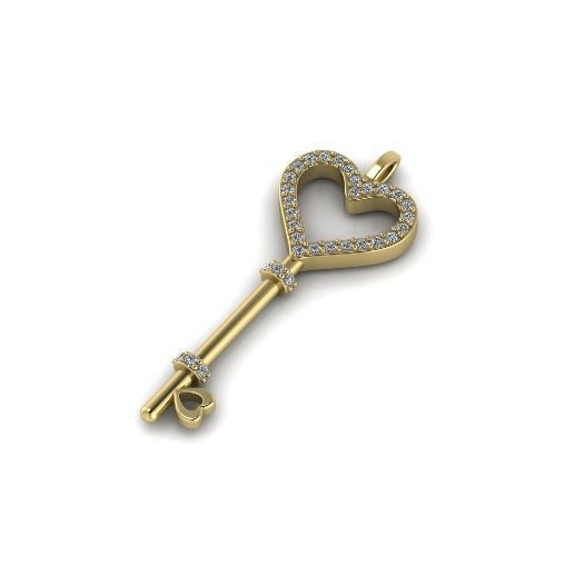 Pendant Key Model 5840 3D print model_1