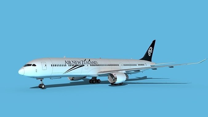 Boeing 787-10 Air New Zealand 1 3D model