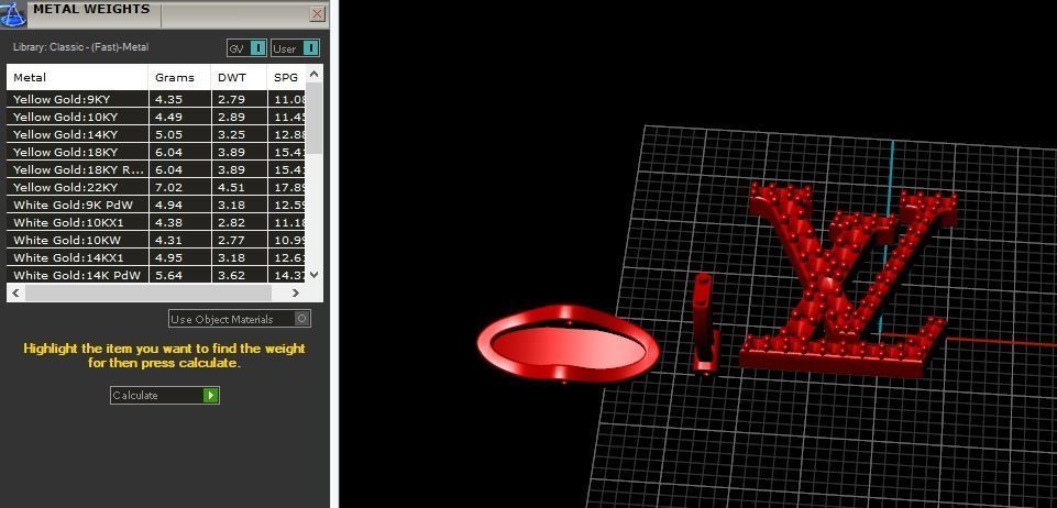 Cufflink Model 5830 3D print model_6