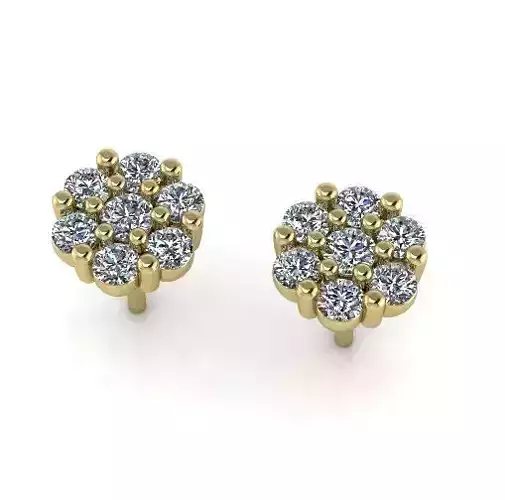 Earrings puset Model 5824