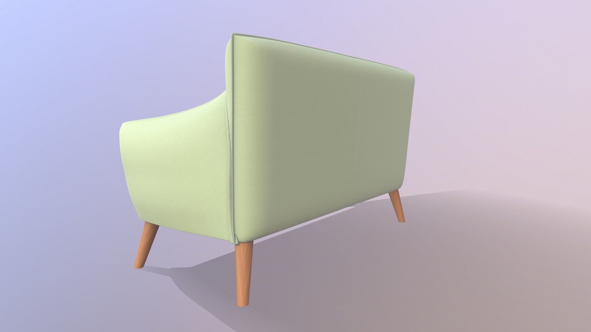 Sofa 2 Seater 3D model_7