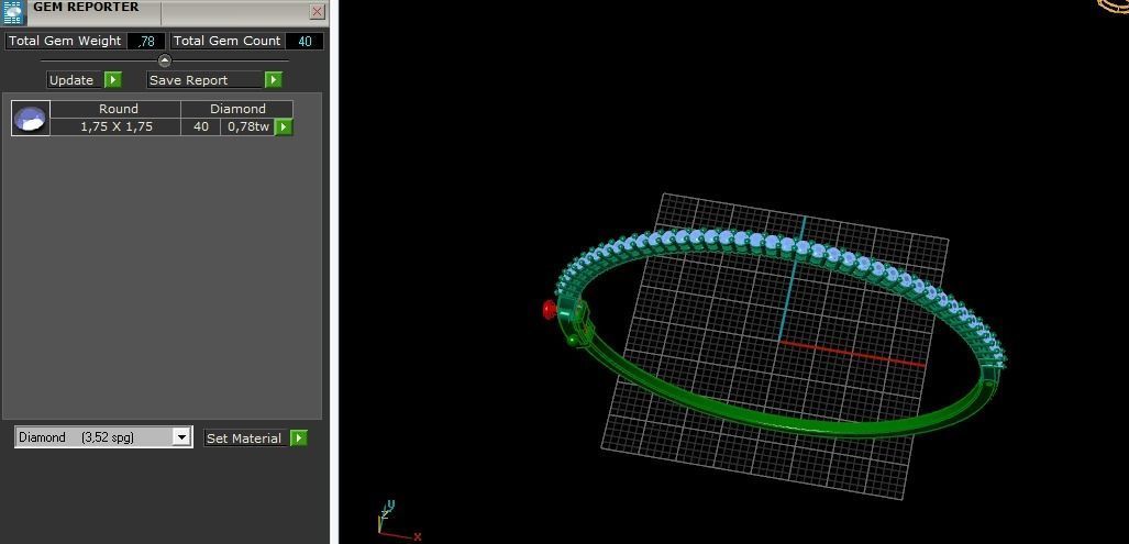 Bracelet Size16 Model 5812 3D print model_8