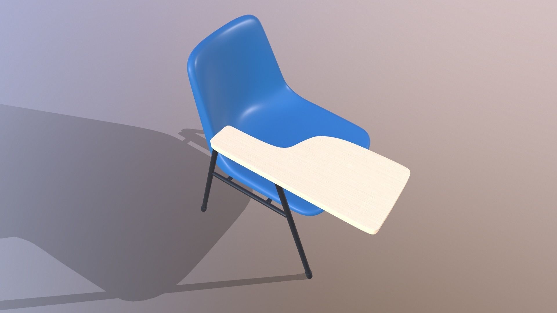 Student Chair 3D model_7