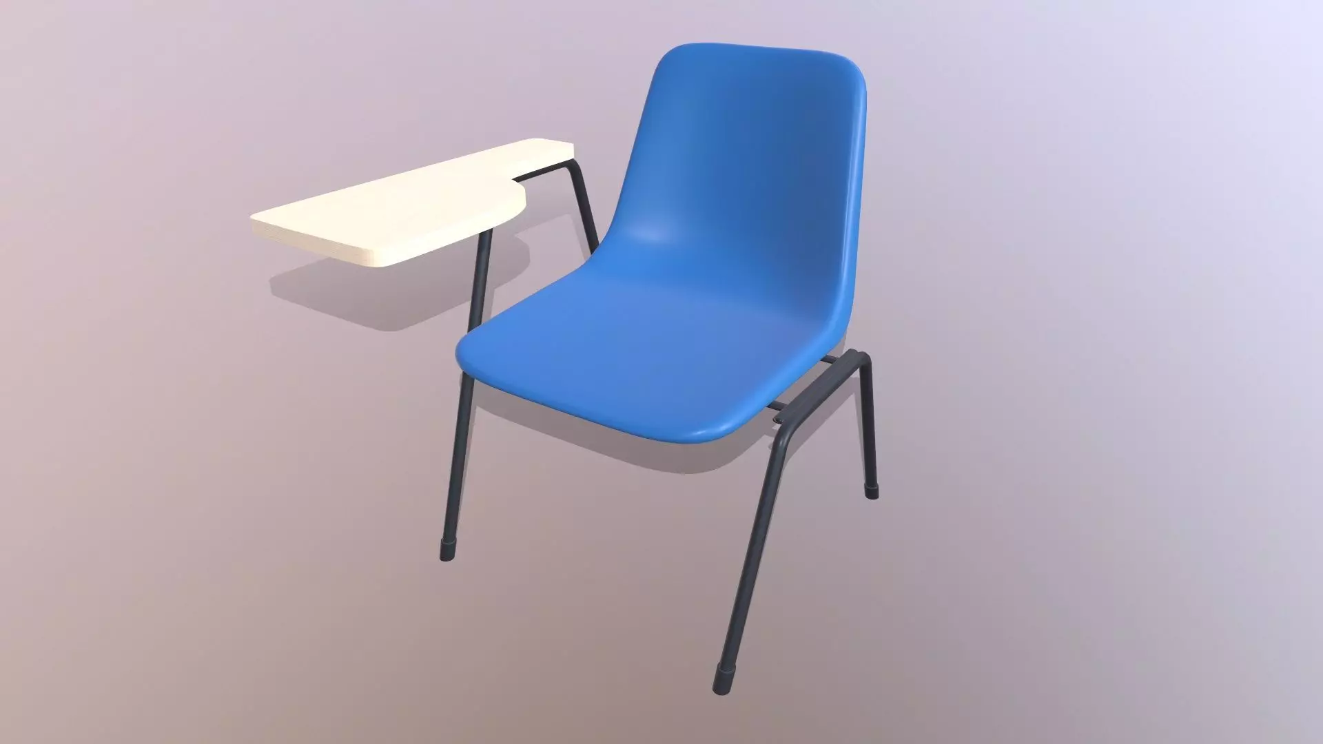 Student Chair 3D model_0