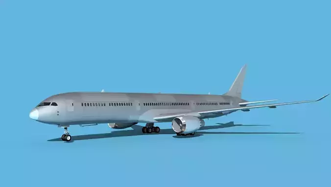 Boeing 787-10 Bare Metal