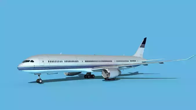 Boeing 787-10 Corporate 1 3D model