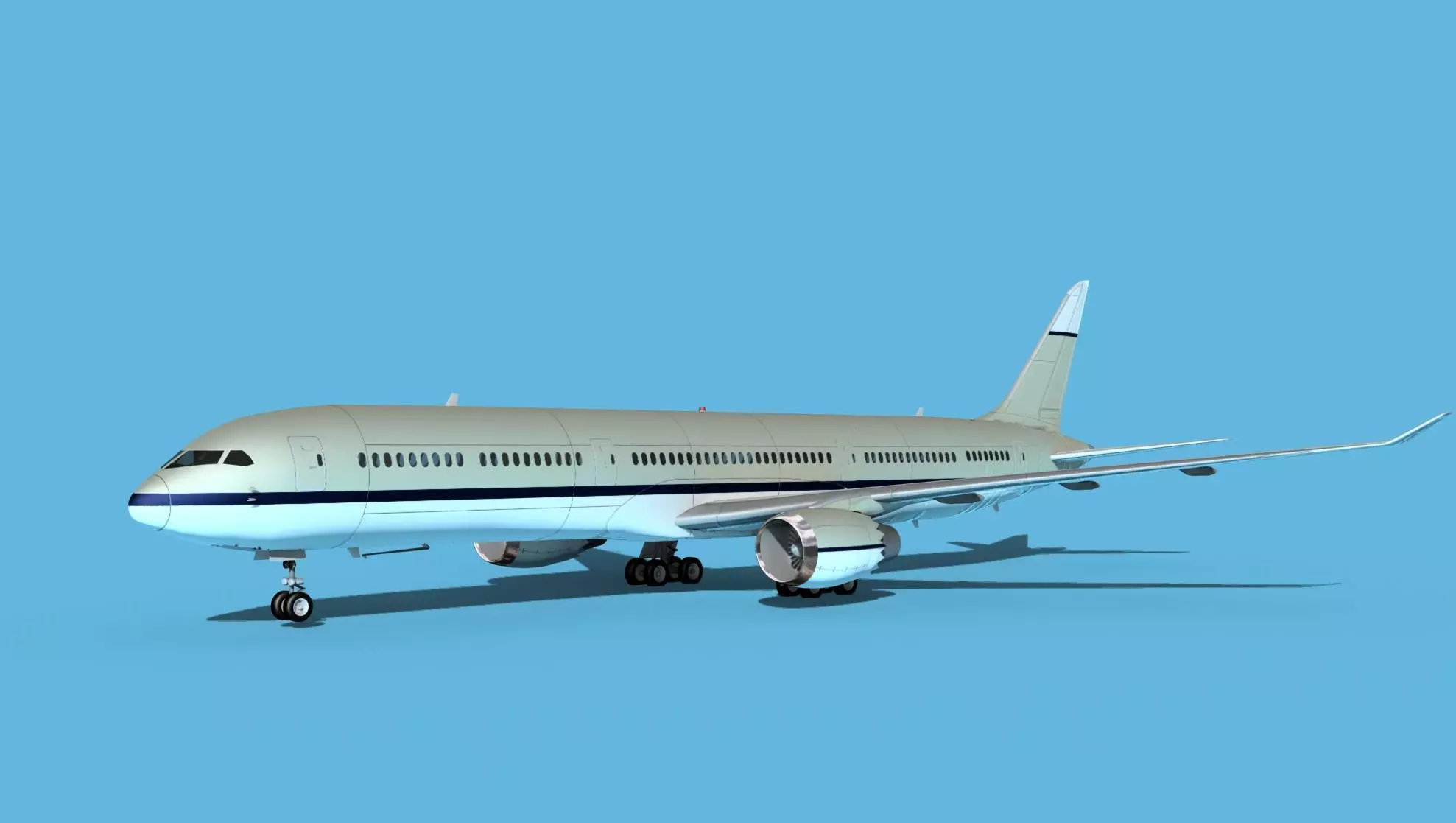 Boeing 787-10 Corporate 2 3D model