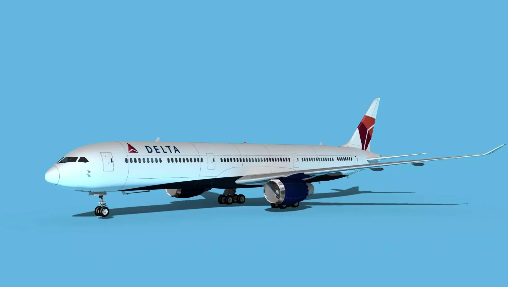 Boeing 787-10 Delta Airlines 3D model