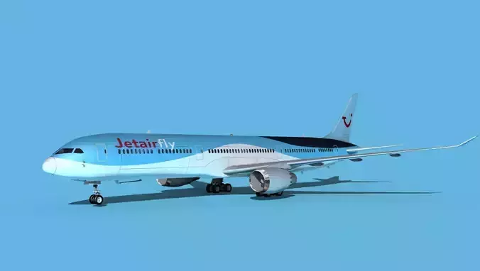 Boeing 787-10 JetAirFly 3D model