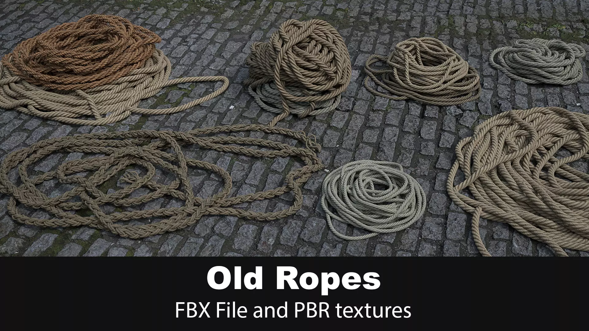 Old Ropes 3D model_0