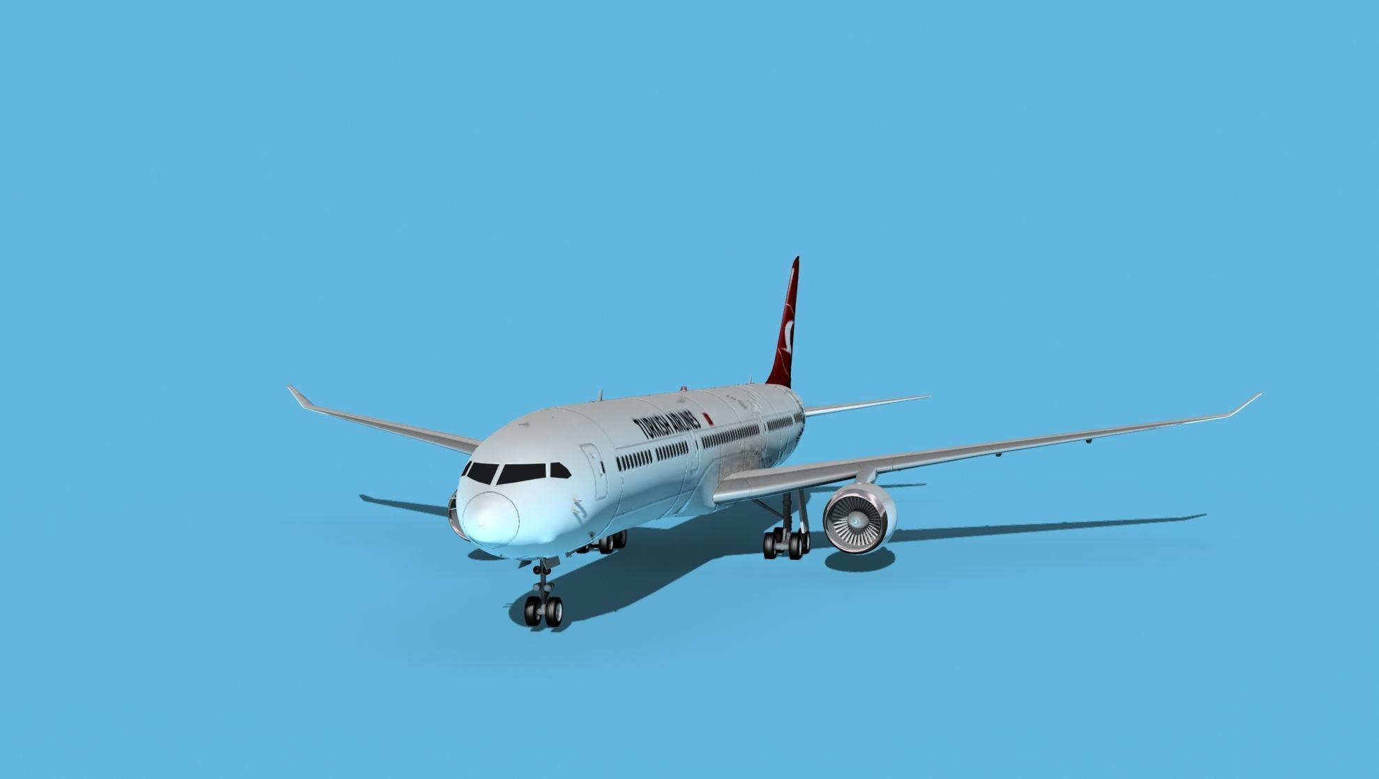 Boeing 787-10 Turkish Airlines 3D model_1