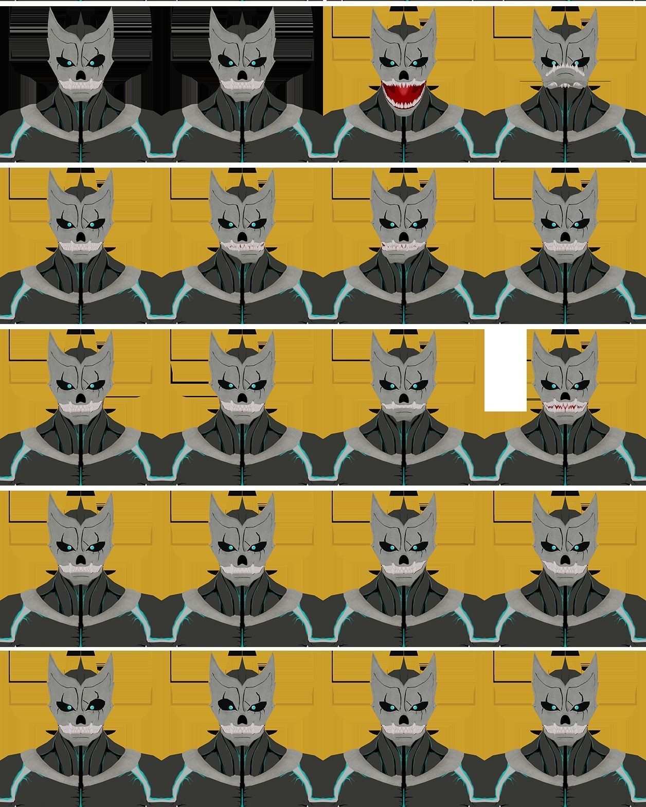 Kaiju No 8 - Hibino Kafka Animation ready Game Ready VRM ready Low-poly 3D model_10