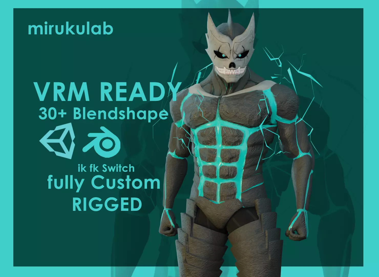 Kaiju No 8 - Hibino Kafka Animation ready Game Ready VRM ready Low-poly 3D model_0