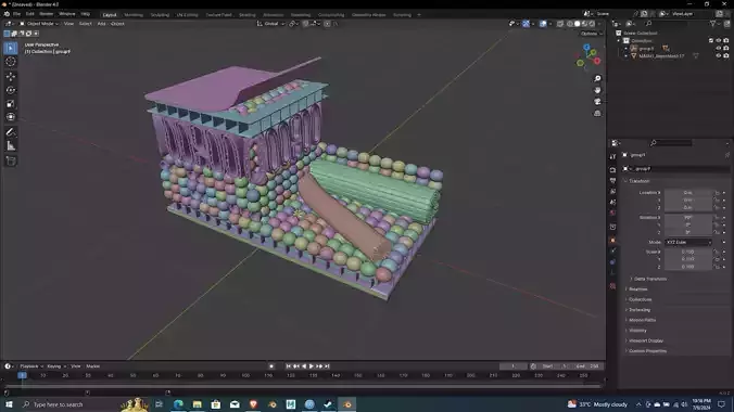 Nutrition Plants Biological 3D Printing and Animation ready 3D print model