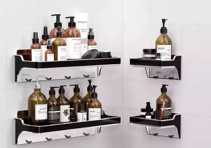 Bathroom Cosmetics Rack 01