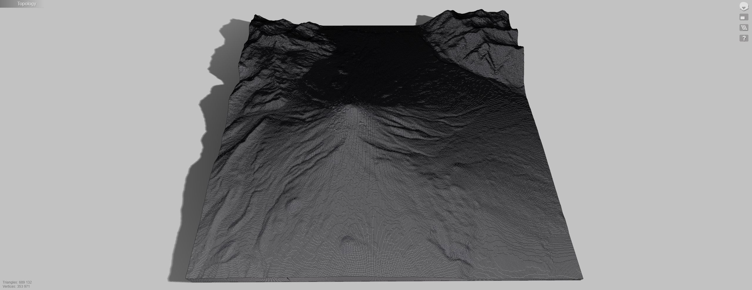 Mountain landscape Volcano Osorno Andes Mountains in Chile 3D model_13