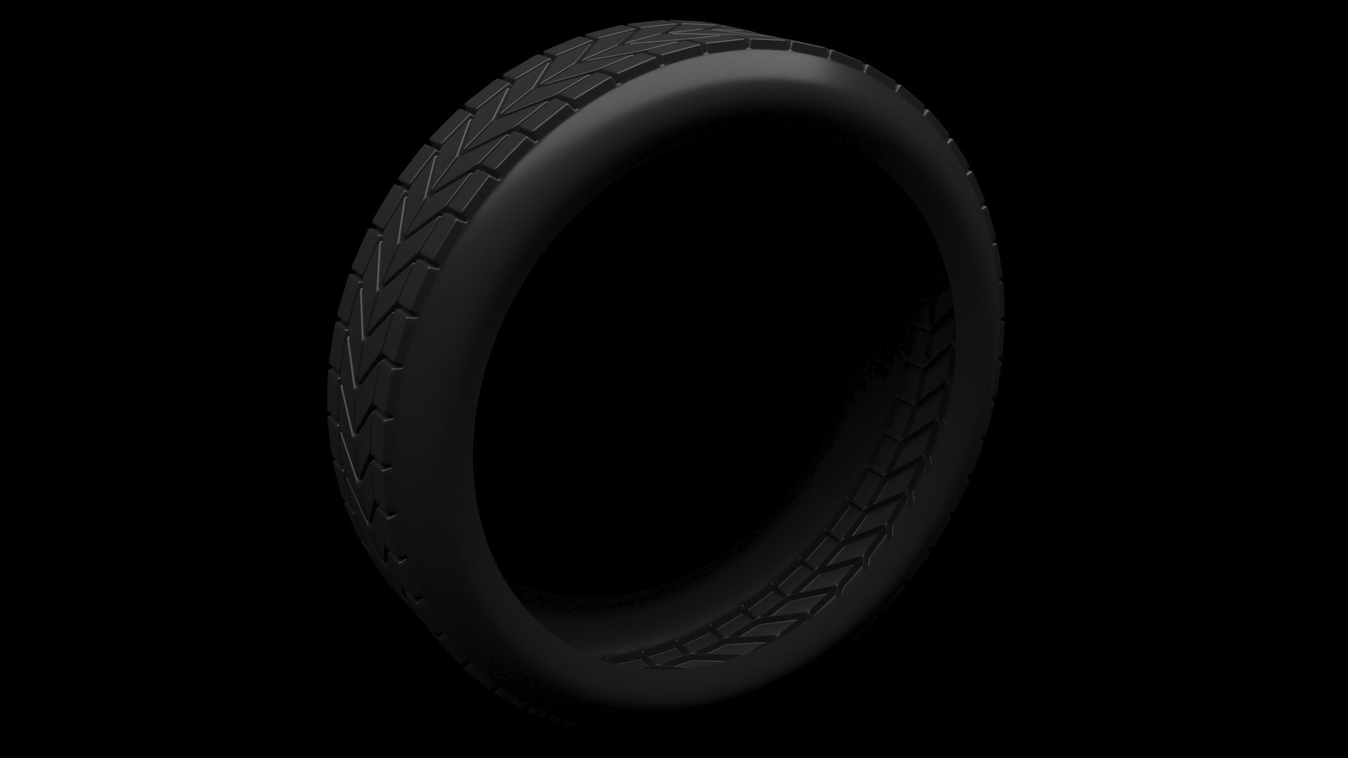 Car Wheel 3D model_6