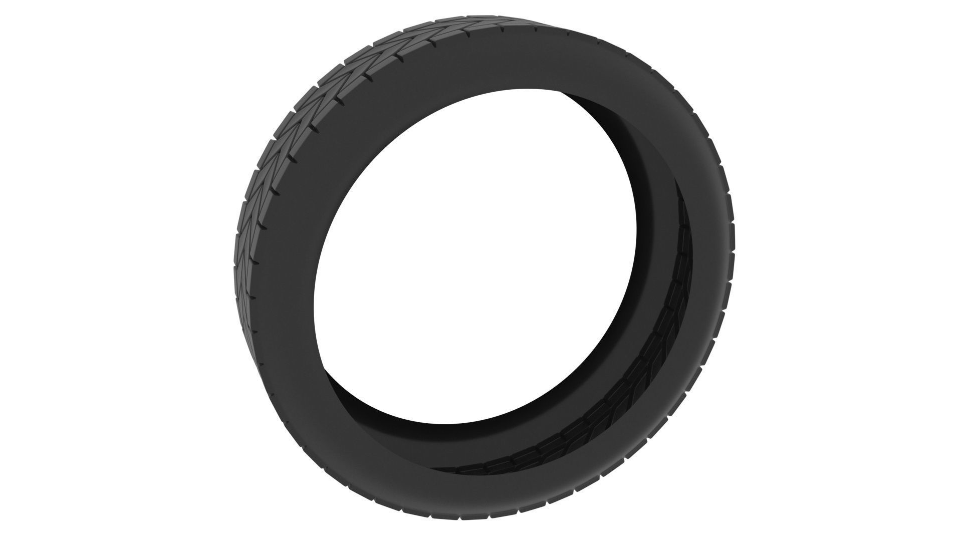 Car Wheel 3D model_9