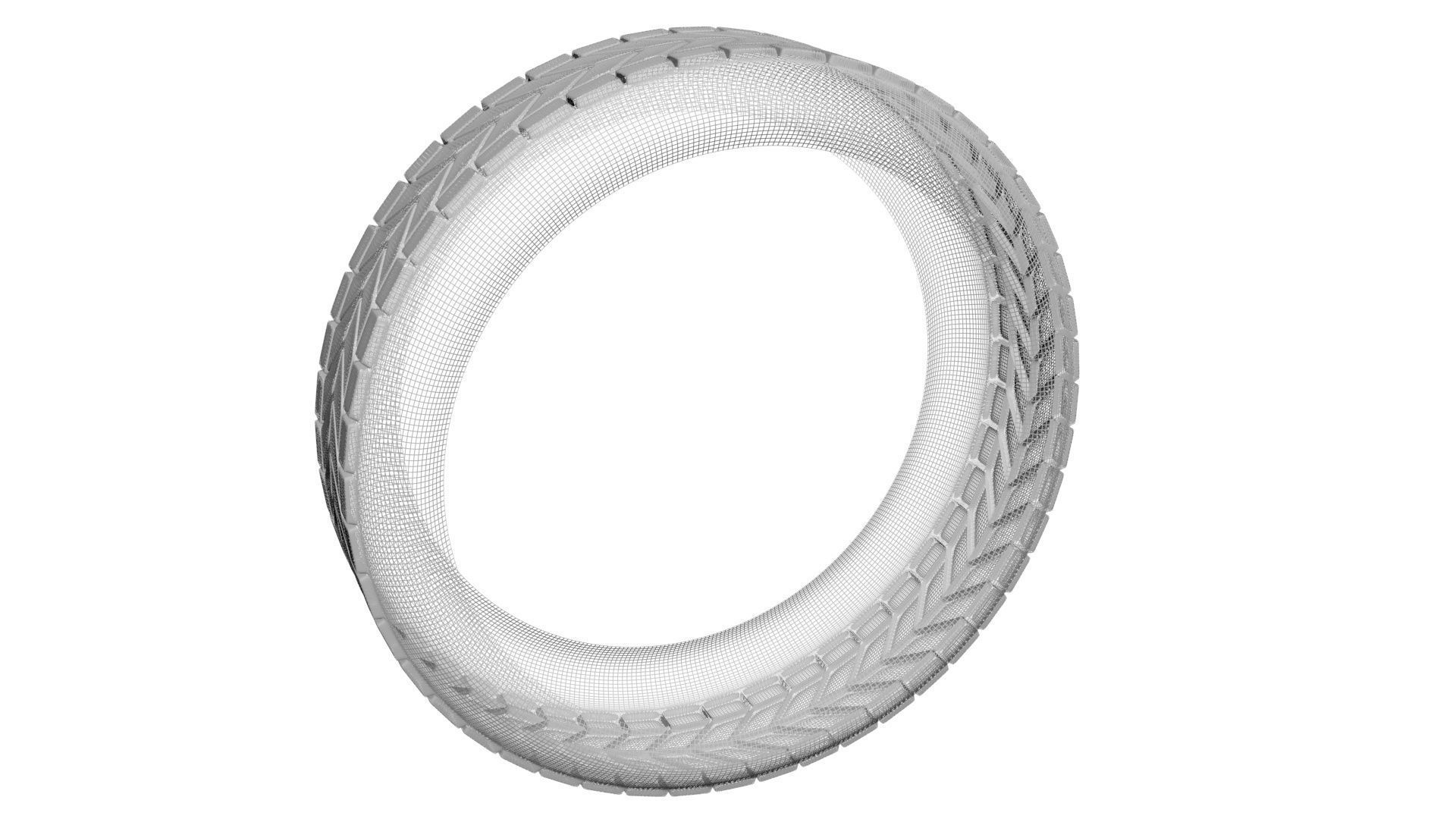 Car Wheel 3D model_20