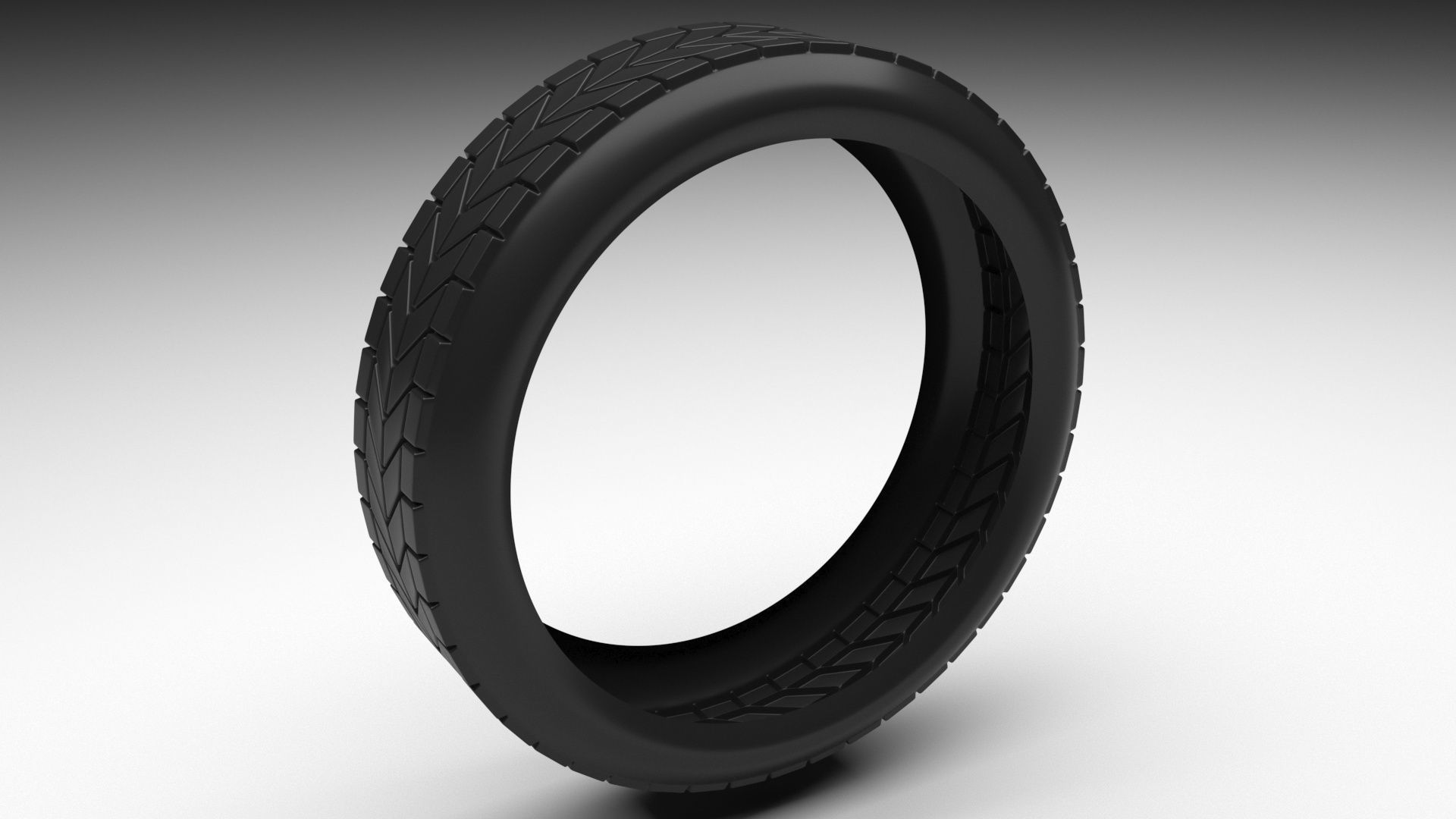 Car Wheel 3D model_4