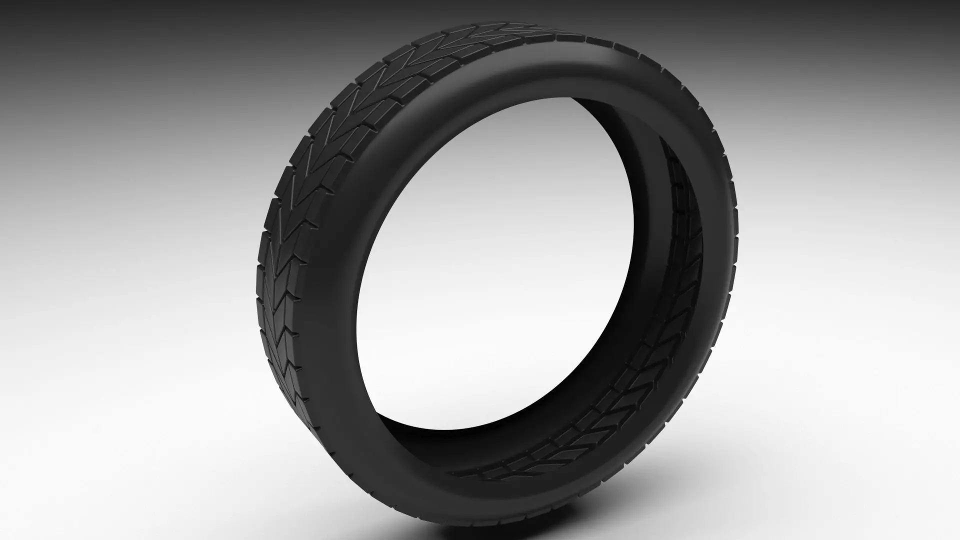 Car Wheel 3D model_0