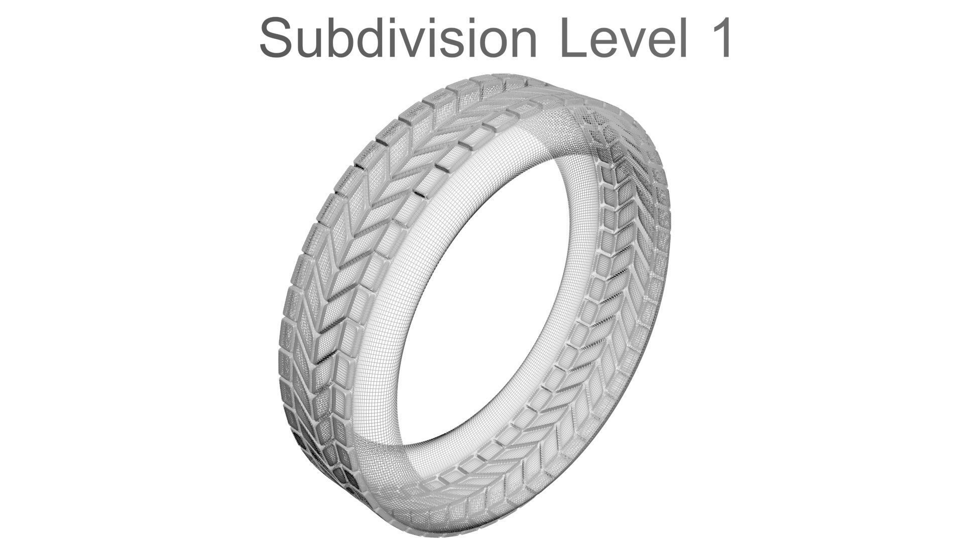 Car Wheel 3D model_29