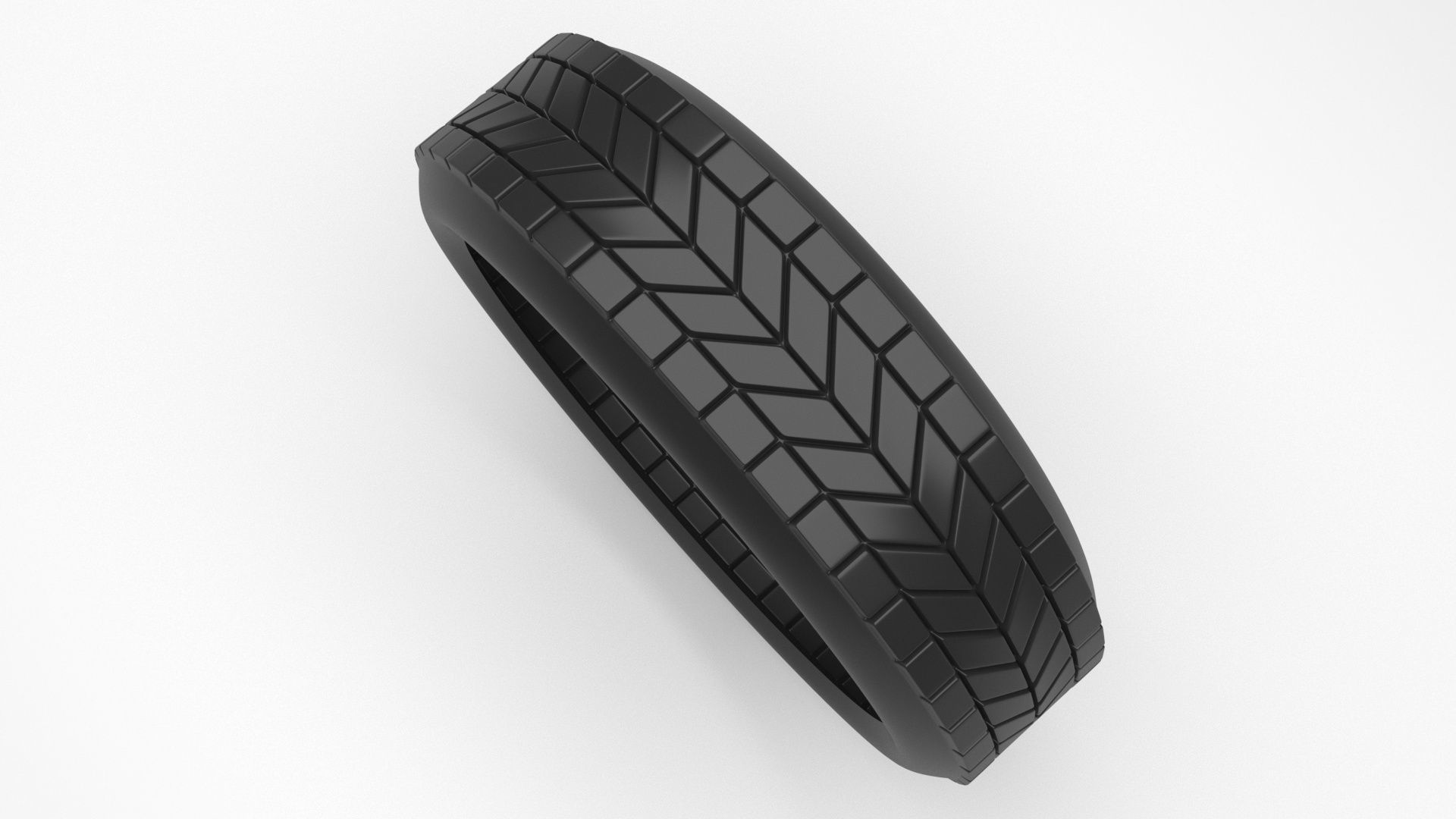 Car Wheel 3D model_3