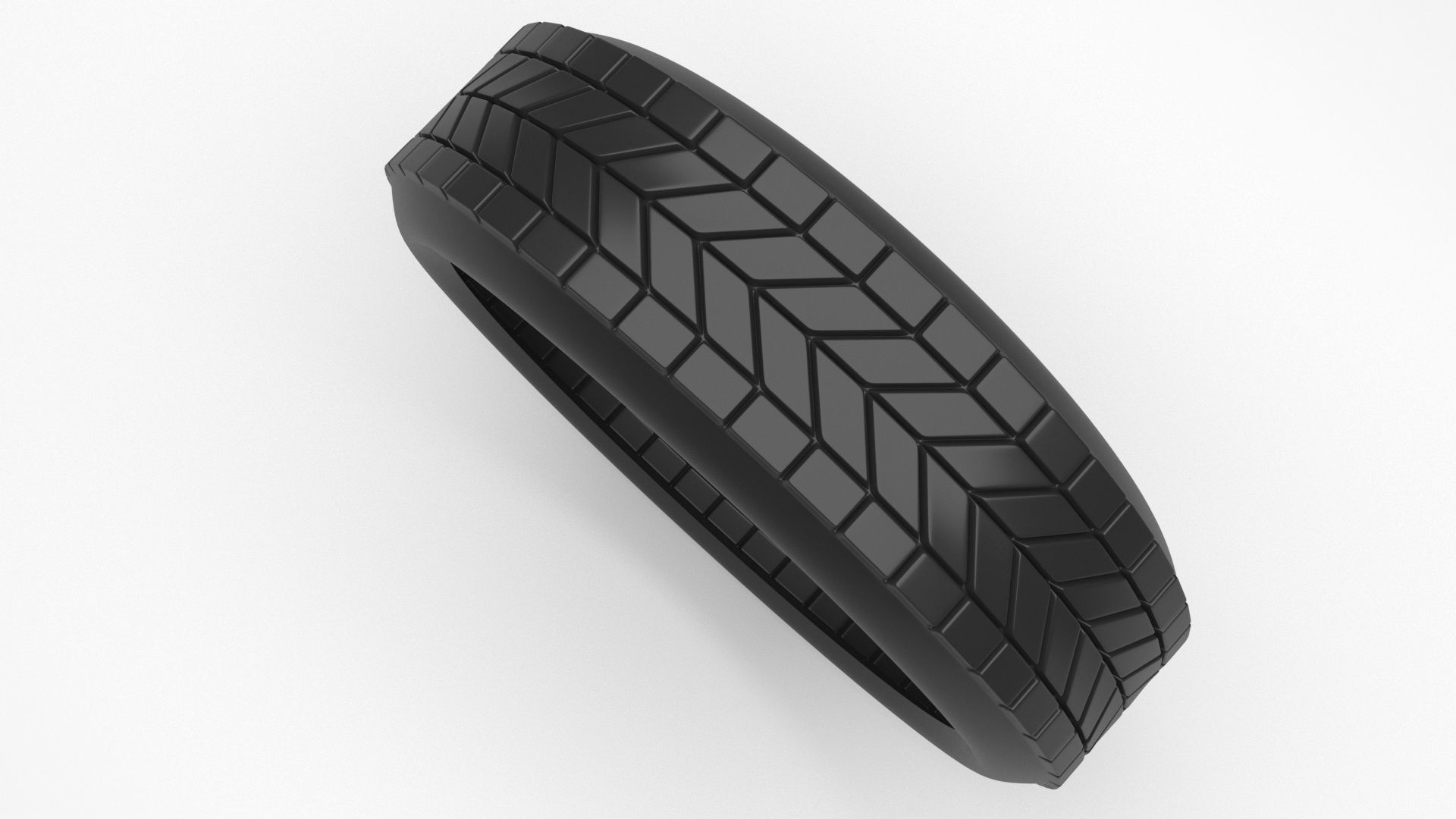 Car Wheel 3D model_1