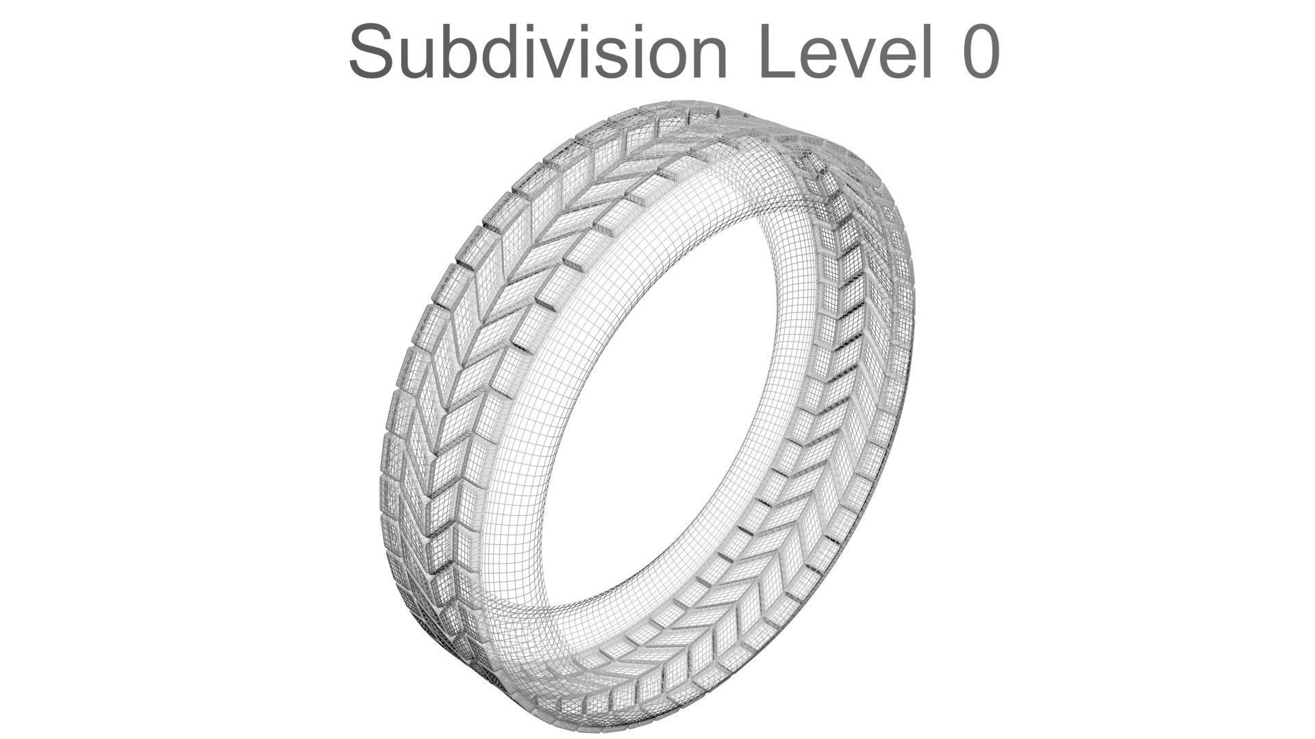 Car Wheel 3D model_30