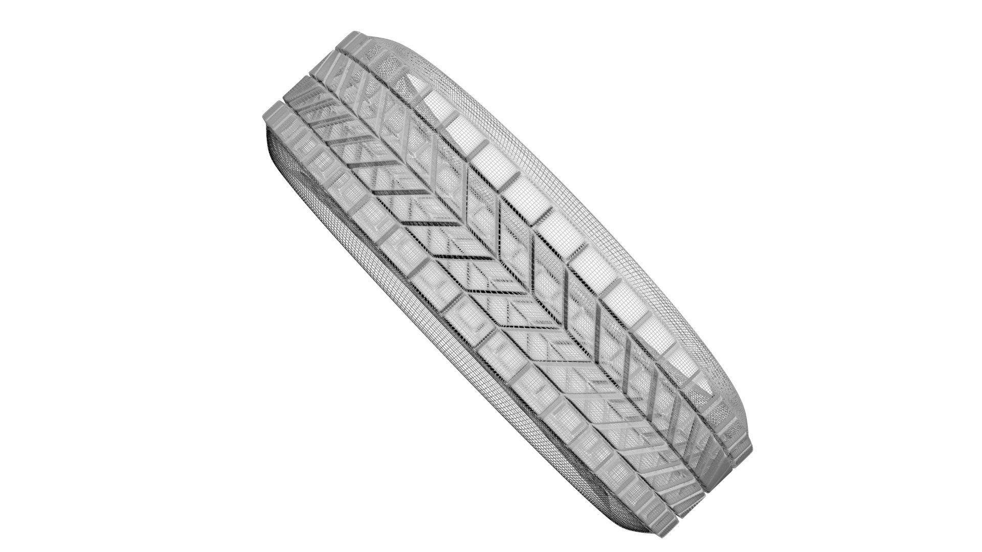 Car Wheel 3D model_21