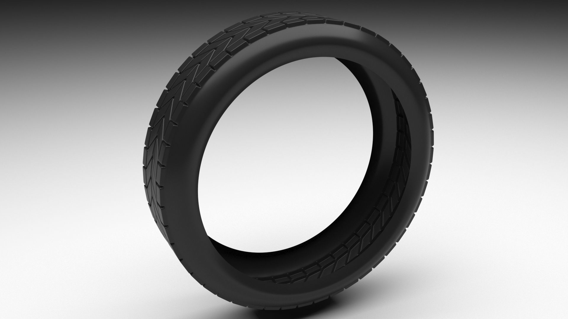 Car Wheel 3D model_2